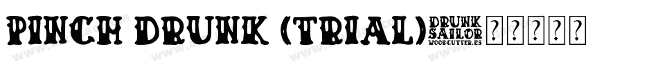 Pinch Drunk (Trial)字体转换